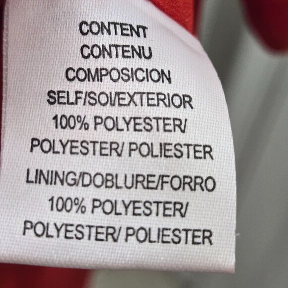 Wayf Maxi Dress Women Small Red Ditzy floral Lace up Slit Back Zip Party Wedding - Picture 6 of 16